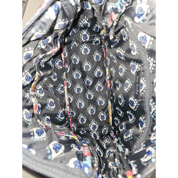 NWOT! Vera Bradley On The Go Quilted Handbag Floral Pattern 13x10x5 - Picture 10 of 11